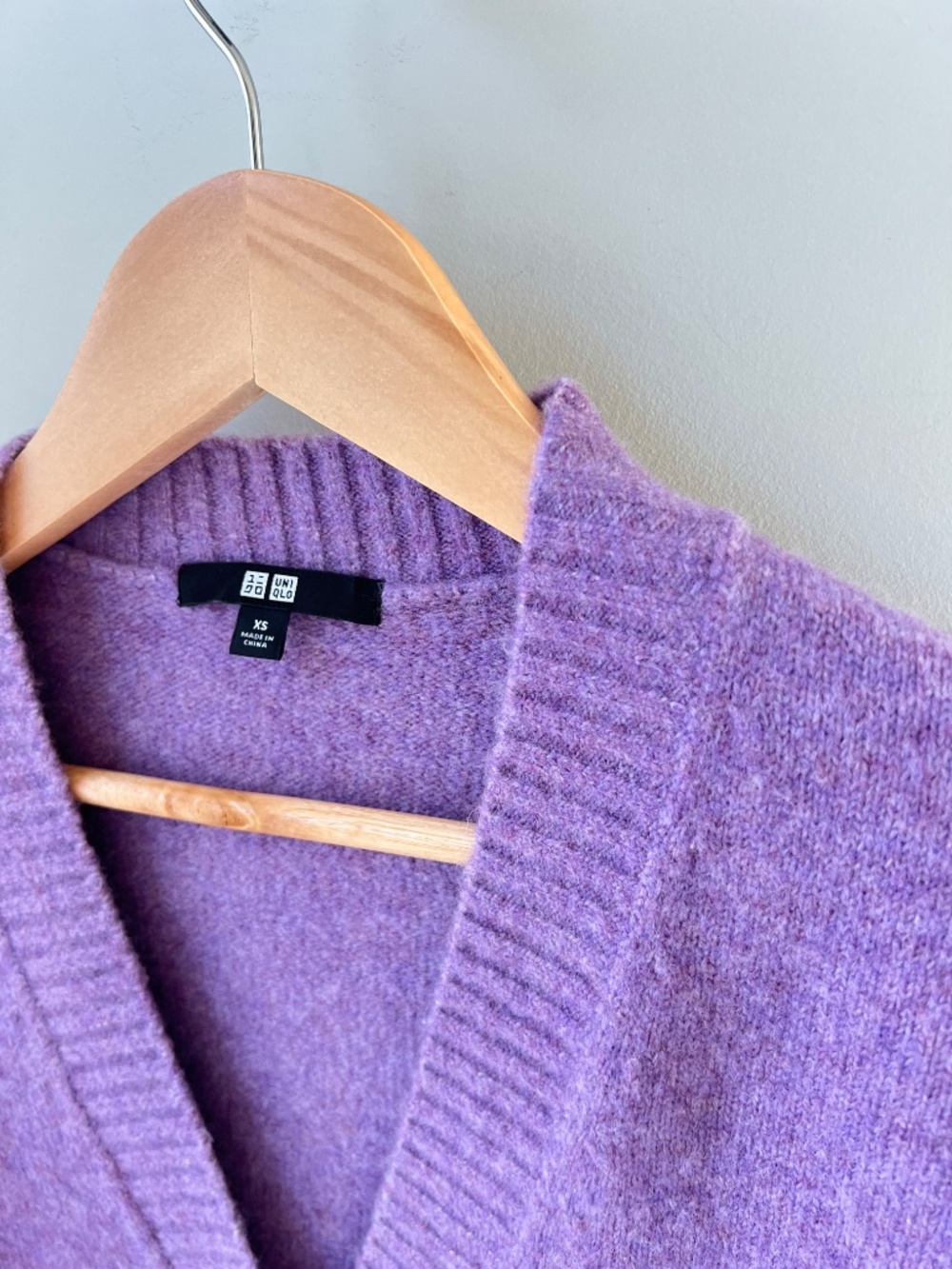 Lavender Cardigan - Picture 2 of 4